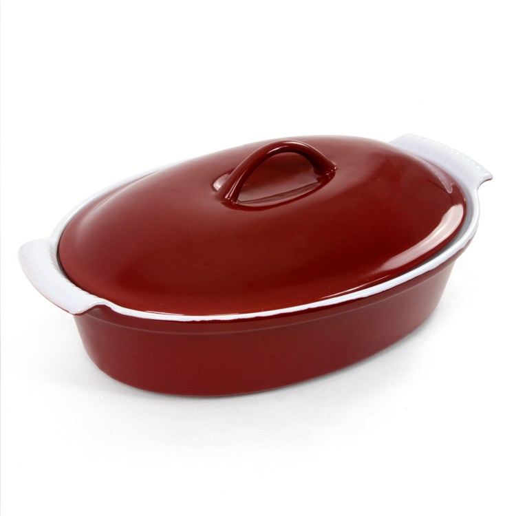 3.5 Qt. Oval Covered Casserole  alternate img #3