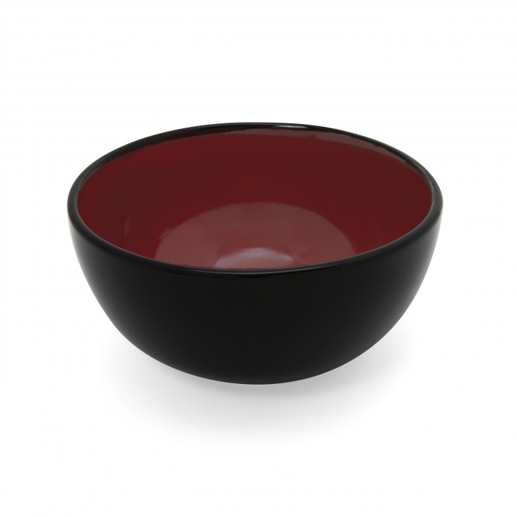 Hell's Kitchen Bowls (Set of 4) - Black/Red alternate img #1