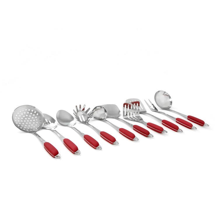 10 Pc. Kitchen Tool Set - Red alternate img #3