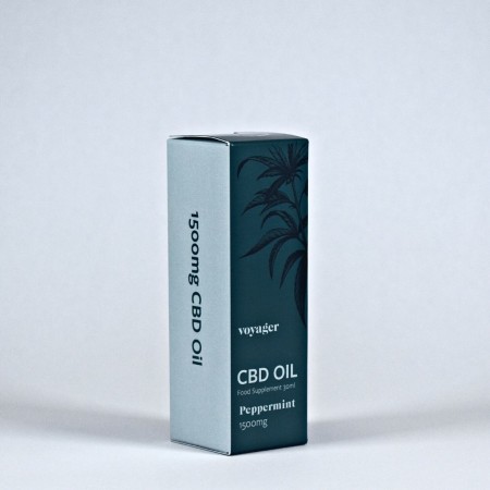 1500mg Isolate CBD Oil – Peppermint Flavour alternate img #3