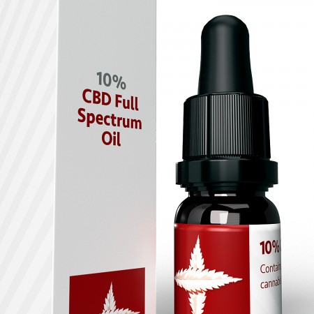 10% Full Spectrum CBD Oil - 10ml alternate img #3