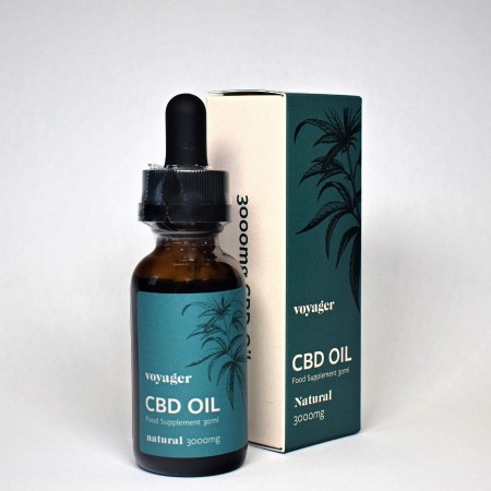 3000mg Isolate CBD oil - Natural Flavour alternate img #1