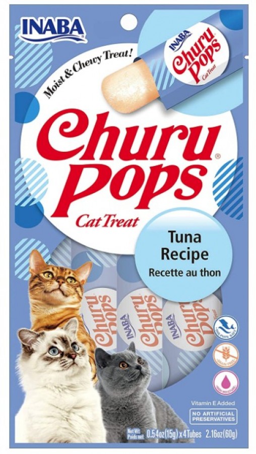 Inaba Churu Pops Tuna Recipe Cat Treat