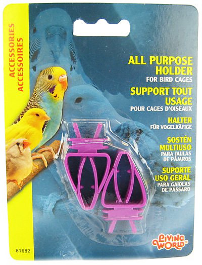 Large 3 Pack 6 to7-Inch Living World Cuttlebone with Holder for Cage Bird