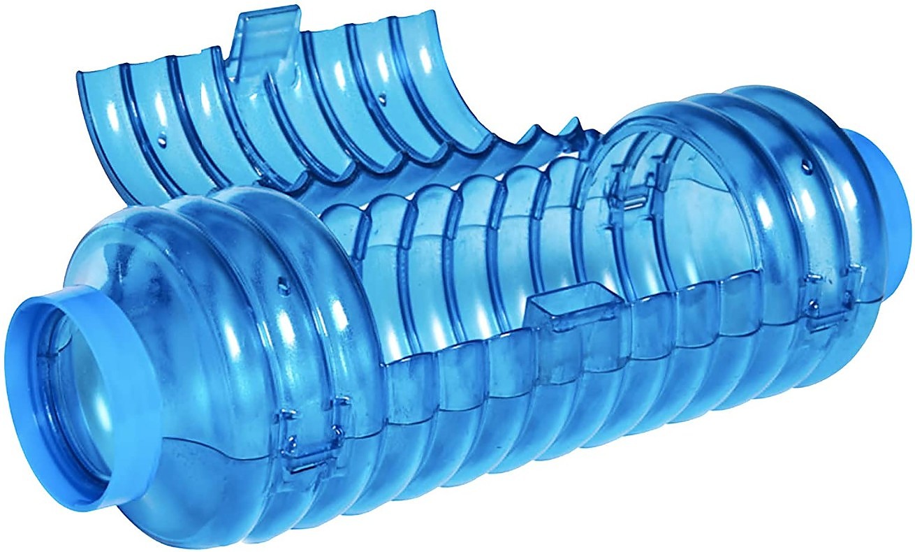 Kaytee CritterTrail Fun-nel Tube Wide 10 Straight with Door 10 Inches 