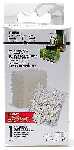 Fluval Edge Foam & Biomax Renewal Kit 
