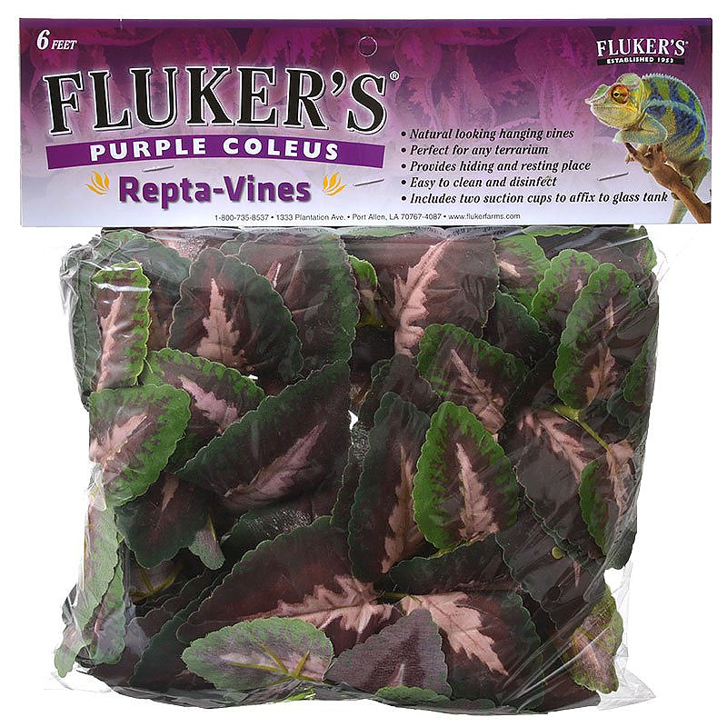 Repta Vines-Purple Coleus for Reptiles and Amphibians 6 Feet in Length 