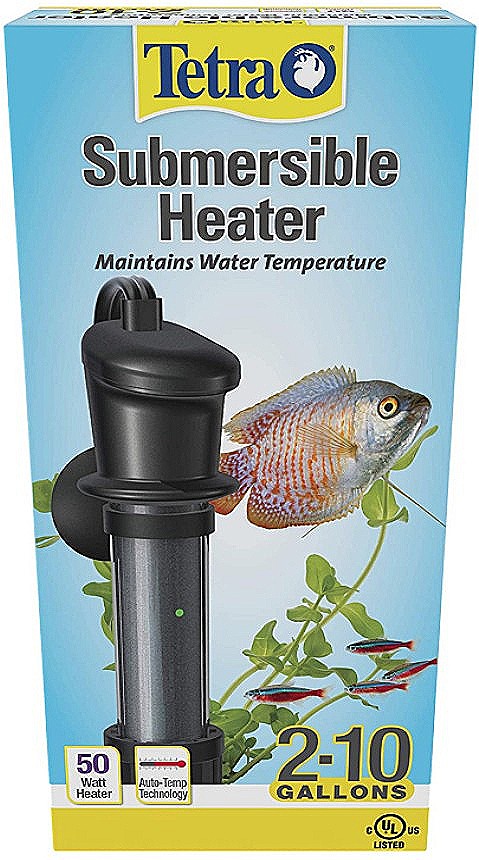 VIAAQUA 100W Automatic Aquarium Fish Tank Water Heater 100 Watt Up to 25 Gallons 