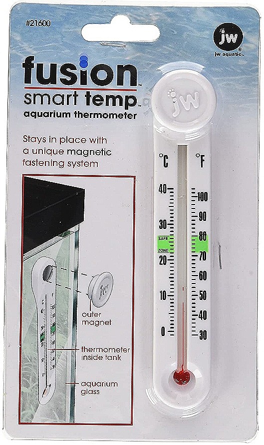 Omgekeerd Aanleg vervangen JW Pet Fusion Smart Temp Aquarium Thermometer