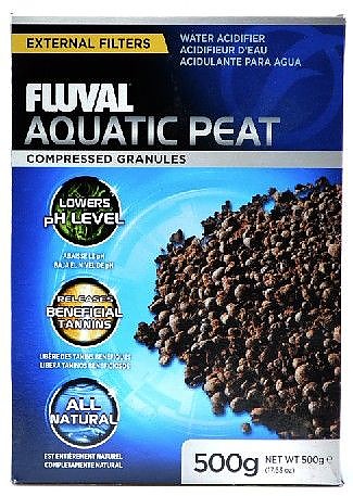 17.6 oz Fluval Peat Granules Soften Aquarium Water 500 Gram