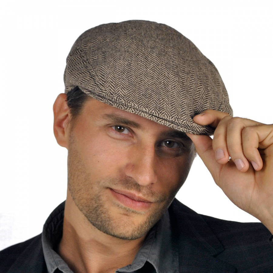 Jaxon Hats Herringbone Wool Blend Ivy Cap | eBay