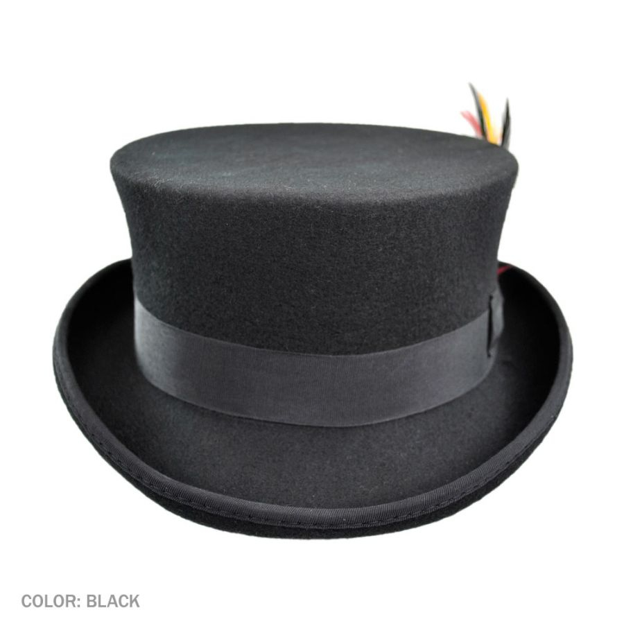 Jaxon Hats Deadman Wool Felt Top Hat | eBay