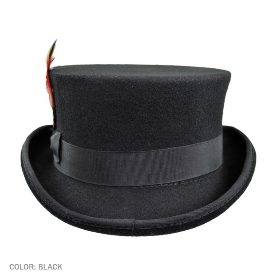 Jaxon Hats Deadman Wool Felt Top Hat | eBay